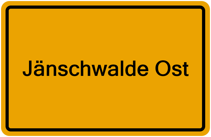 Handelsregisterauszug Jänschwalde Ost